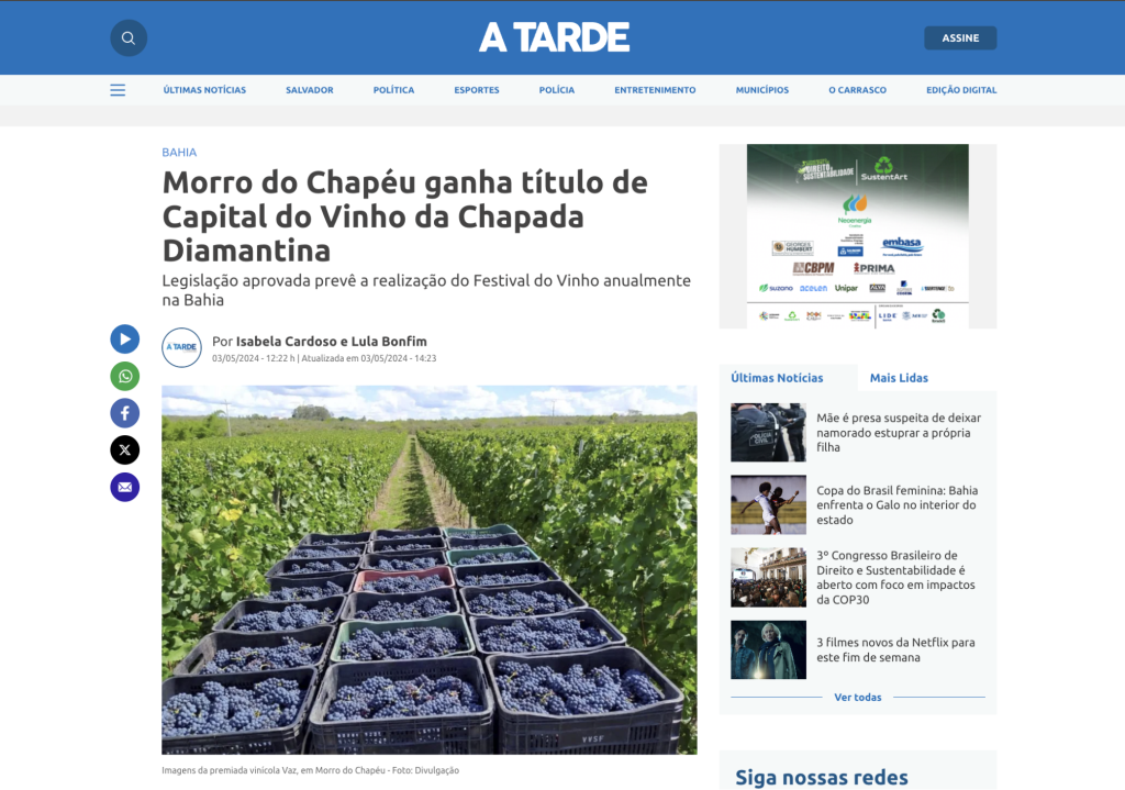 capital do vinho da Chapada,  condomínios vinícolas